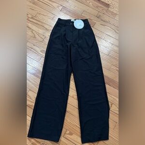 Princess Polly Womens Black Dress Pants